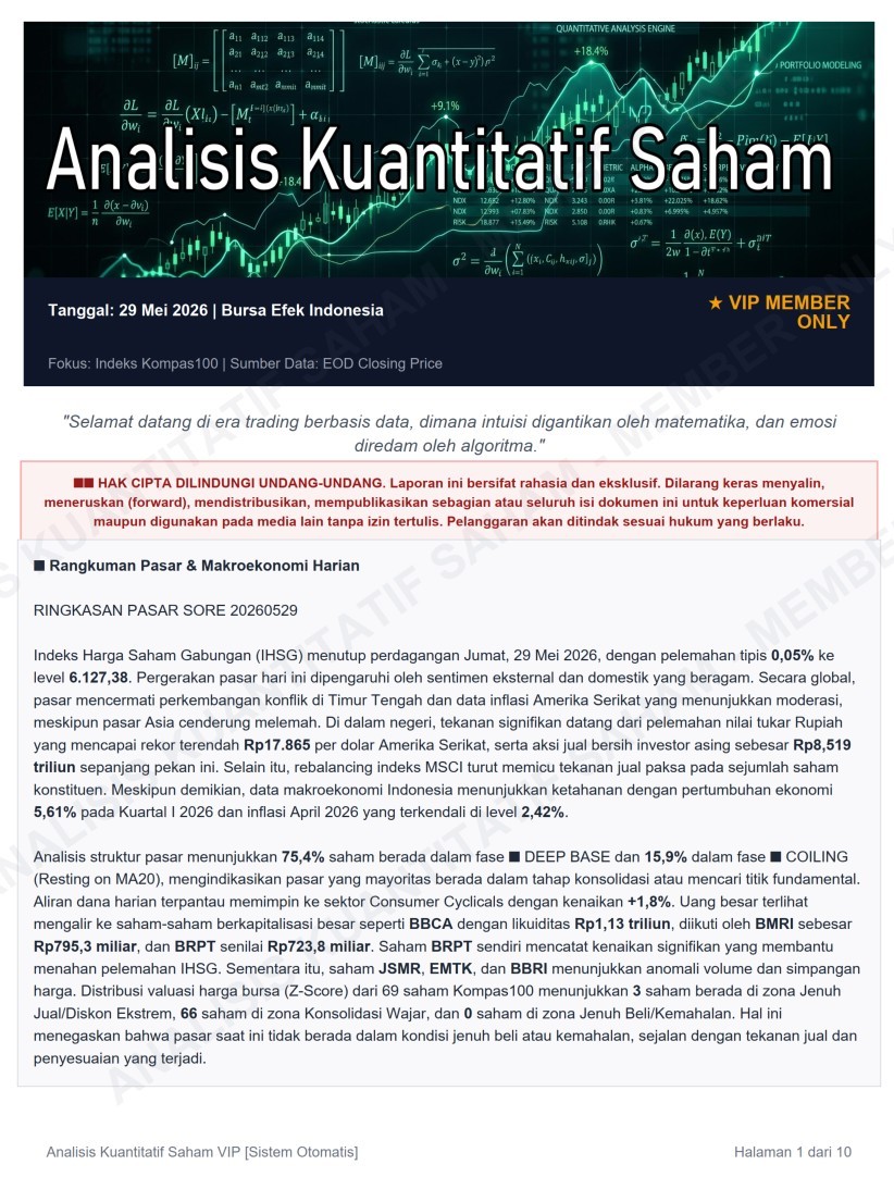 Laporan VIP Kuantitatif Halaman 1